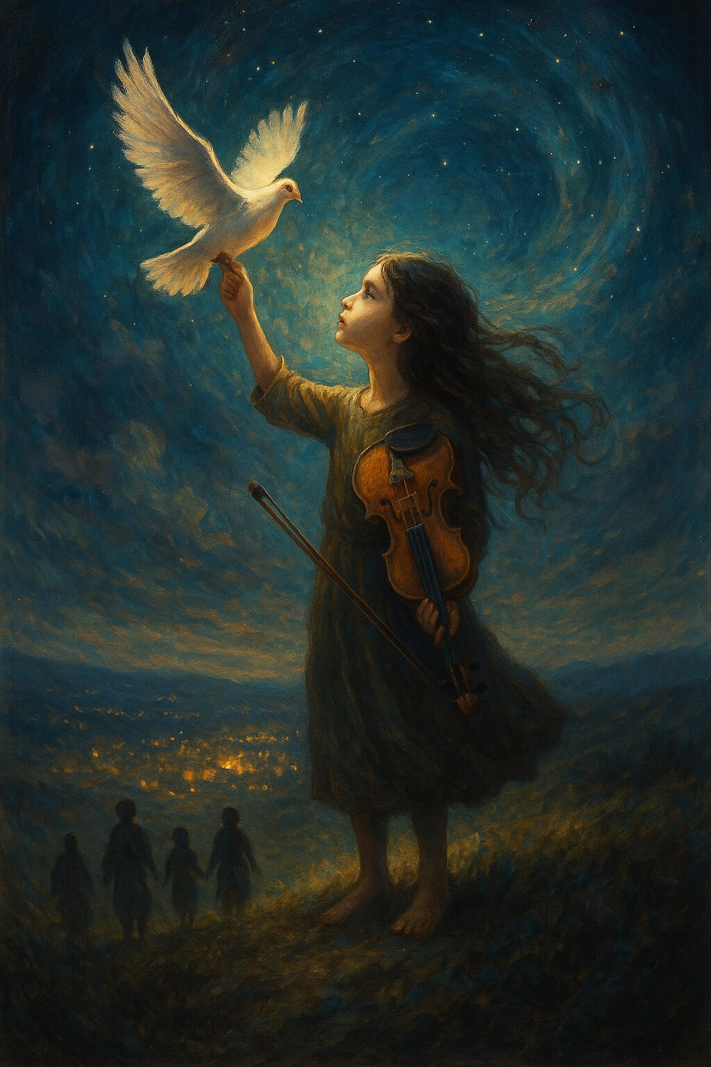 Peace of the child of the White bird